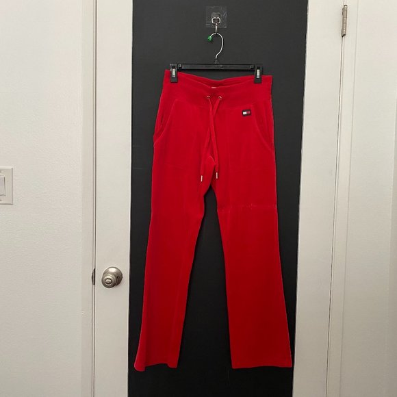 Tommy Hilfiger Sport Flare-Leg Drawstring Pants (Size XS) - Picture 2 of 5